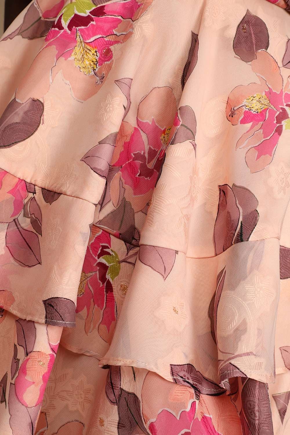 Lulus Perfect Paradise Strapless Jacquard Mini Dress Size S Pink 6