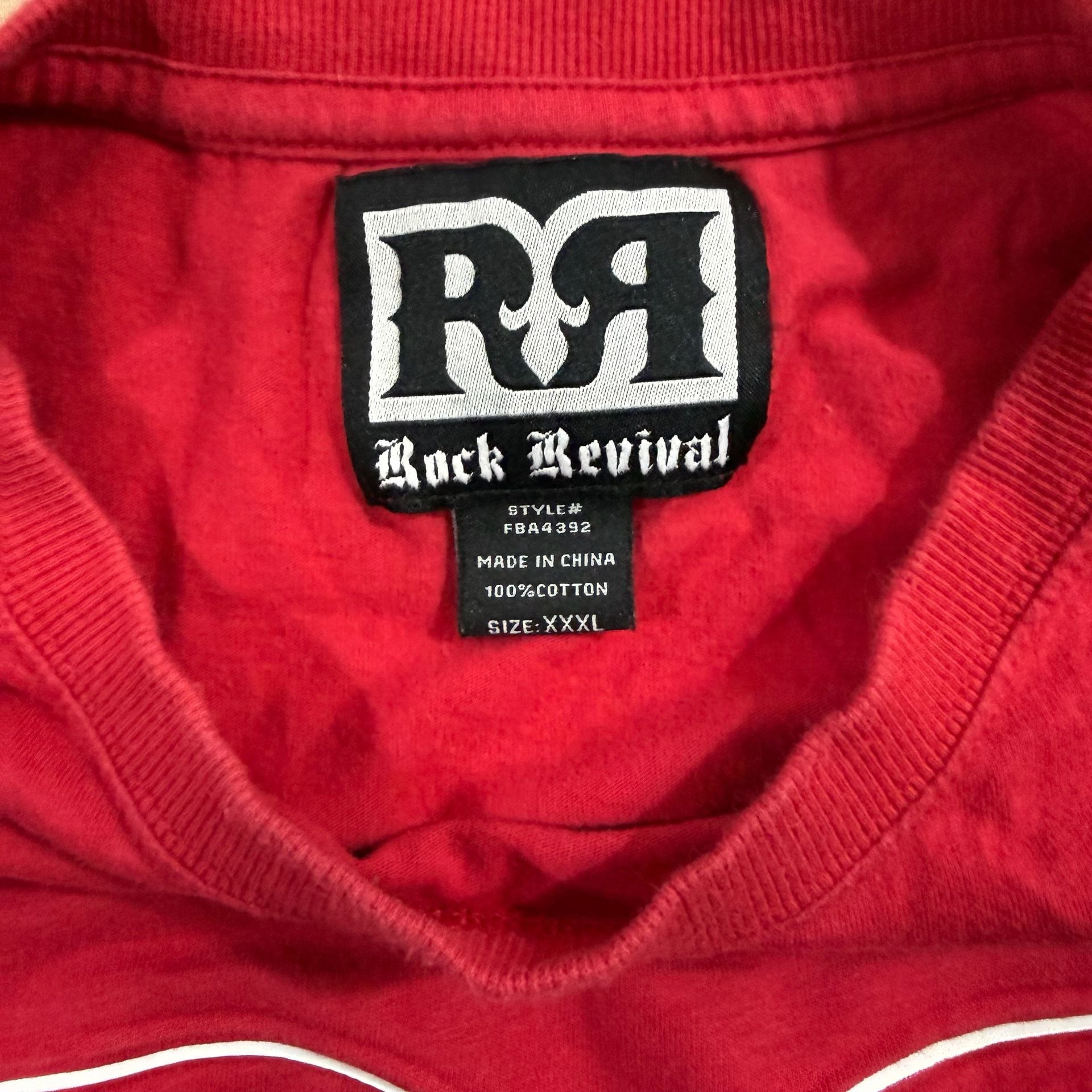 Rock Revival Red Graphic T-Shirt 5
