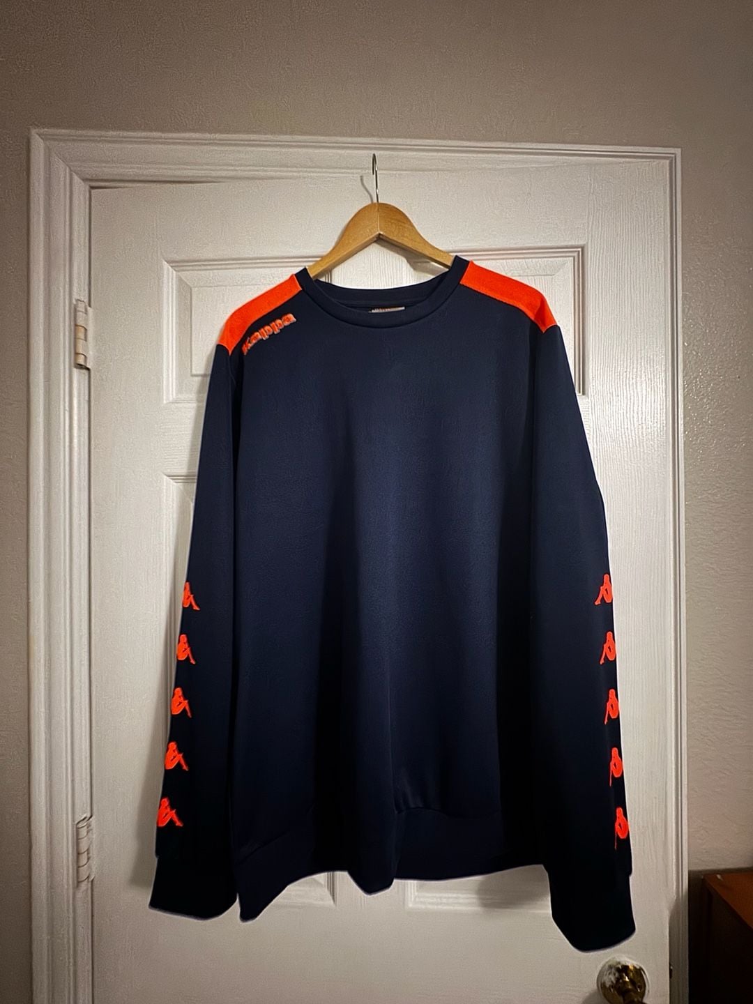 Kappa Jumper Size XXXLARGE Navy Blue Pullover Sweatshirt 2