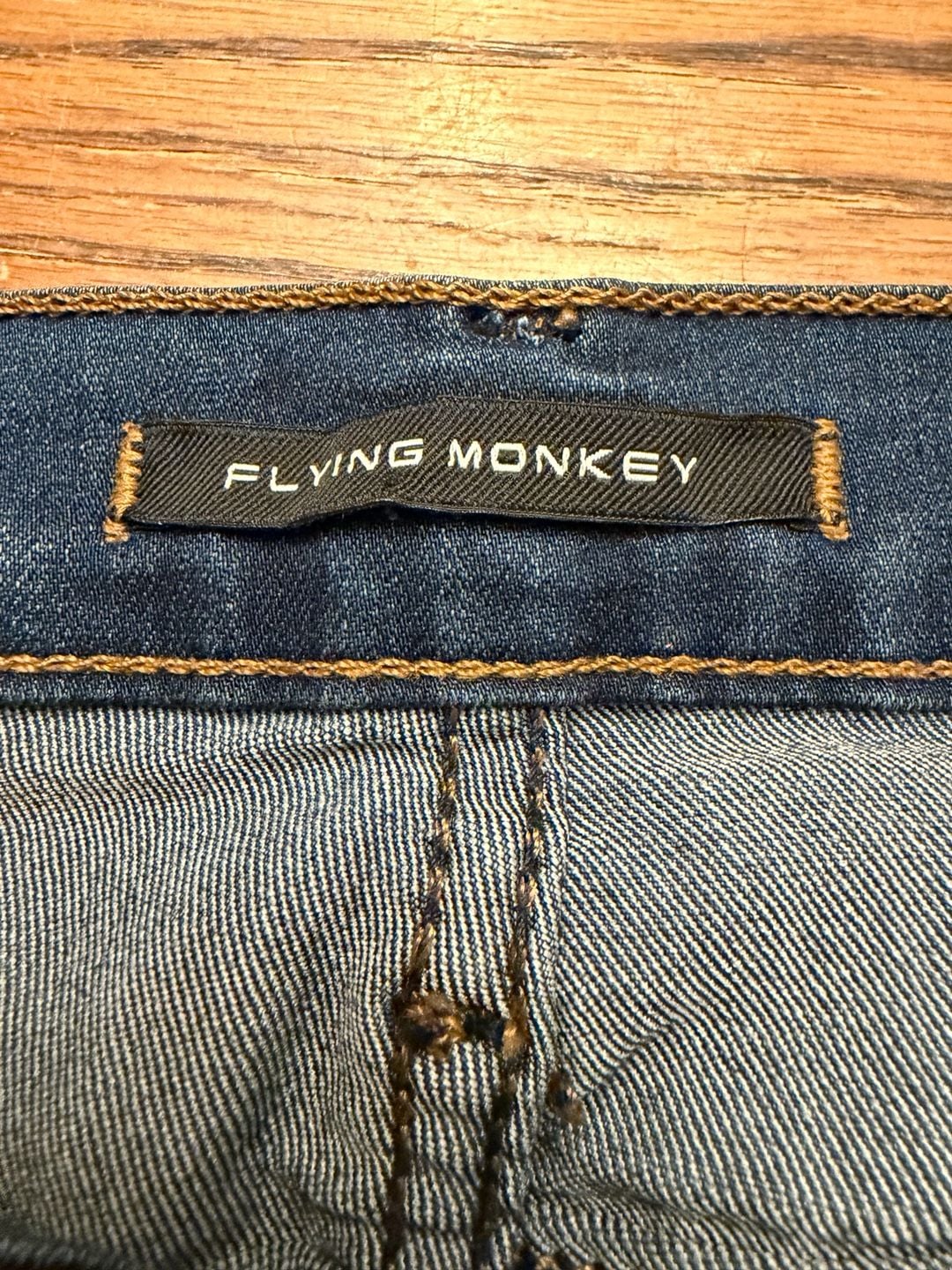 Flying Monkey Jeans L7458 Size 30 Dark Blue Denim Stretch 1