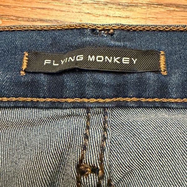 Flying Monkey Jeans L7458 Size 30 Dark Blue Denim Stretch
