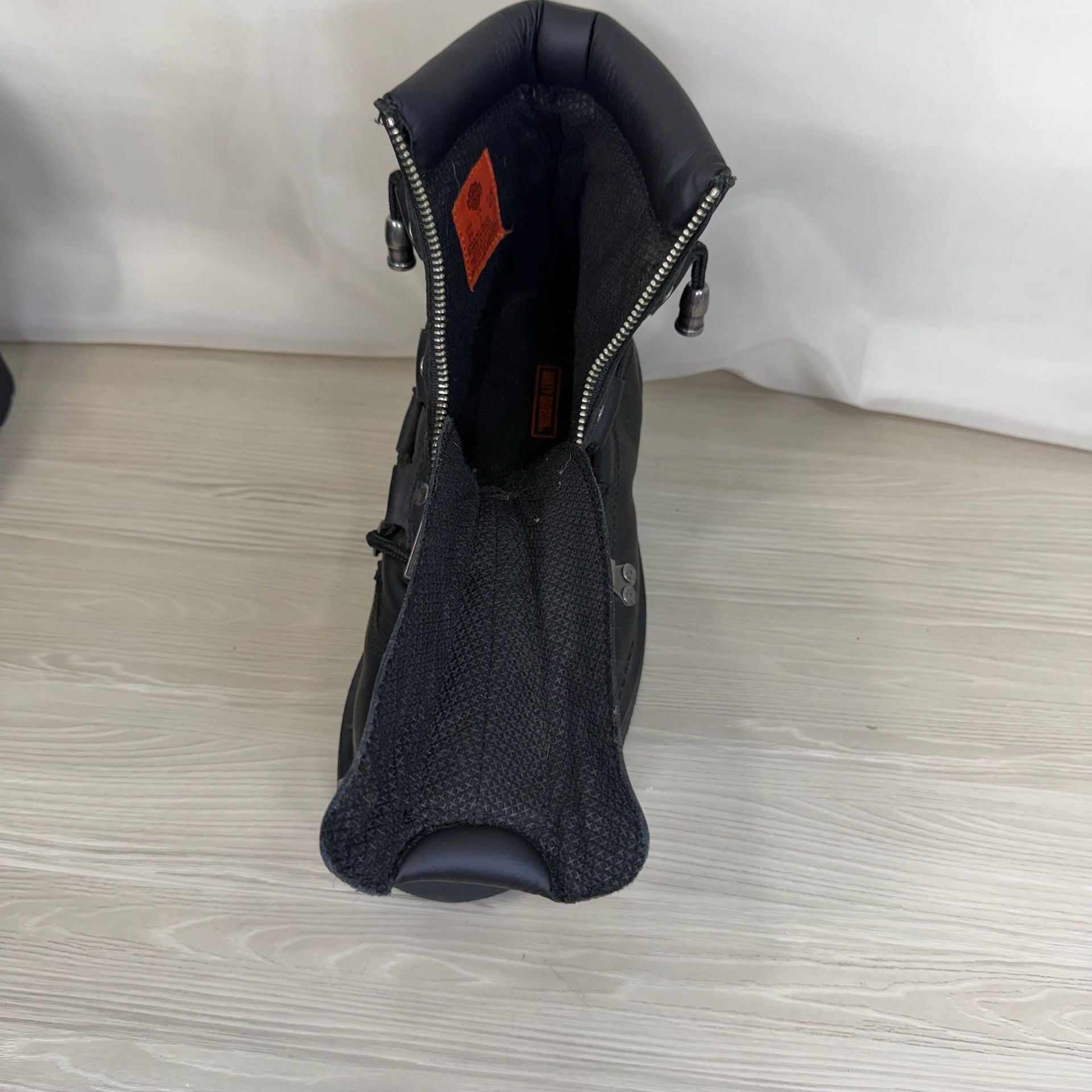 Harley-Davidson Brake Light Motorcycle Boots Black Leather 7