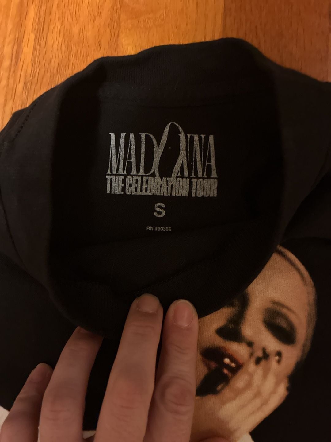 Madonna The Celebration Tour T-Shirt Size S Black Concert Graphic 3