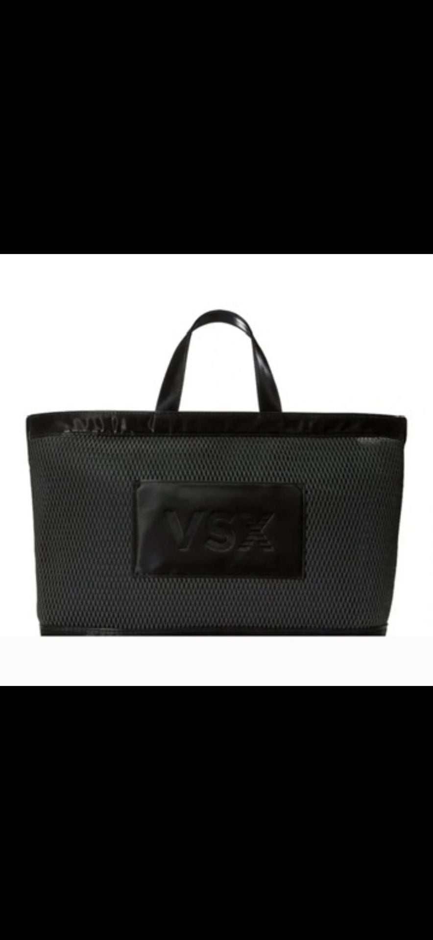 Victoria's Secret VSX Tote Bag Black Mesh Gym Travel 2