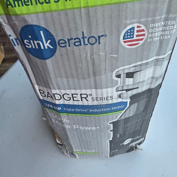 InSinkErator Badger 5XP 3/4 HP Garbage Disposal
