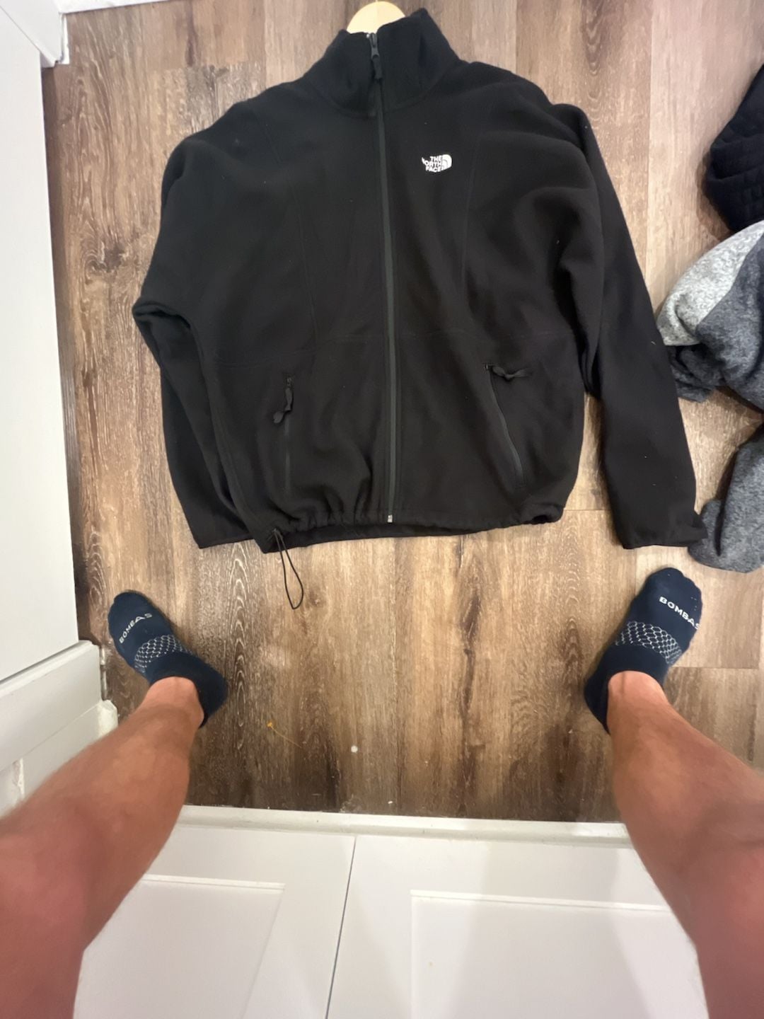 The North Face Fleece Full Zip Jacket Size L Black 7