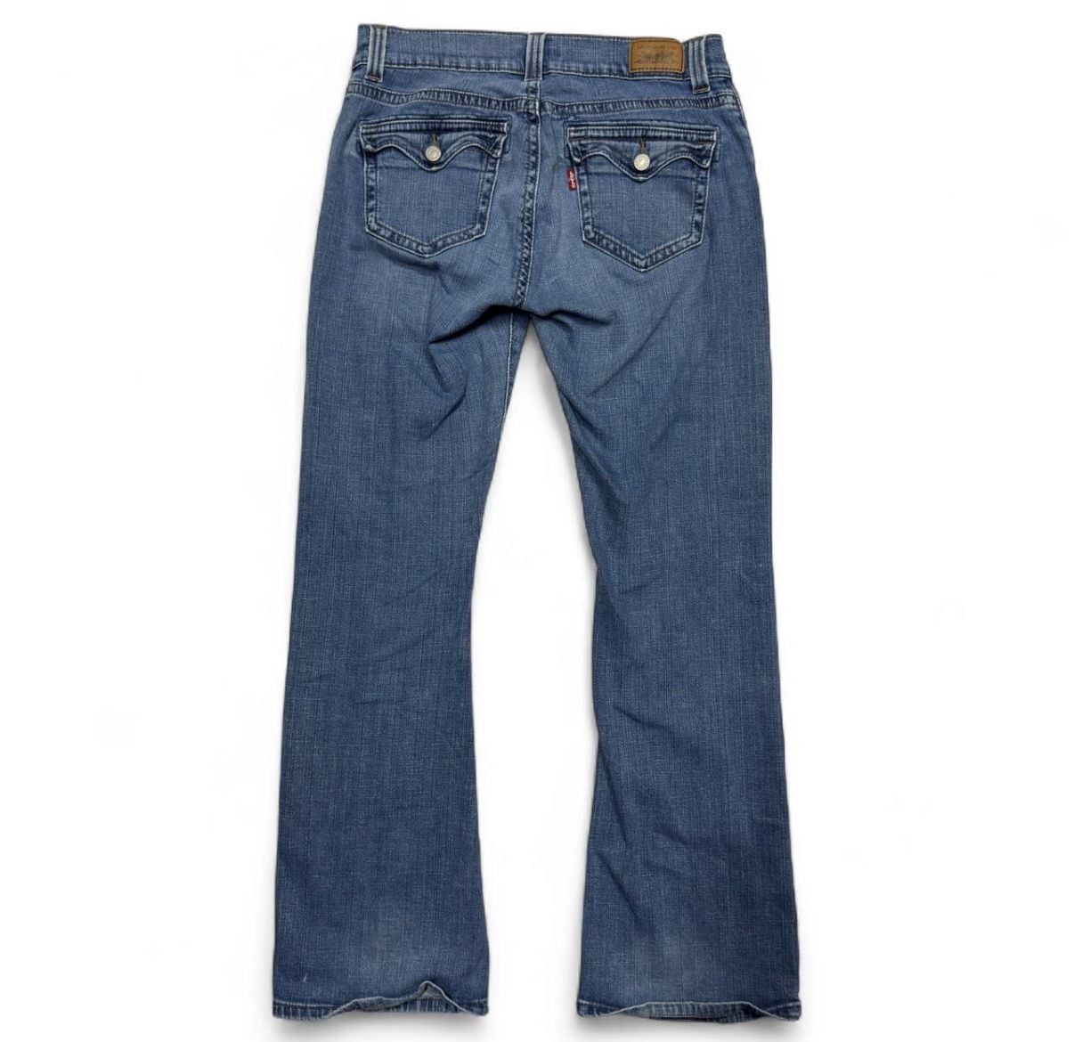 Levi's 542 Flare Jeans Size 10 Medium Blue Denim 3