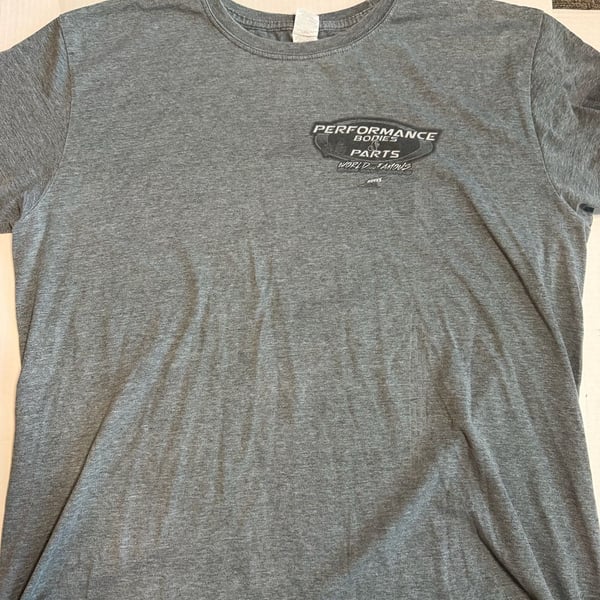Performance Bodies and Parts Gray T-Shirt