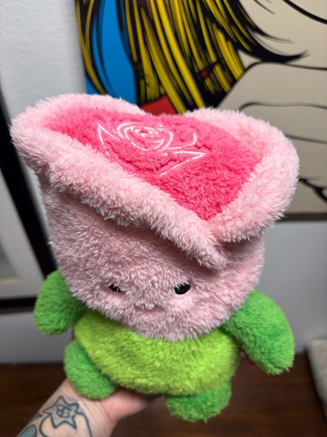 BumBumz Ruth The Pink Rose Plush Stuffed Toy 3
