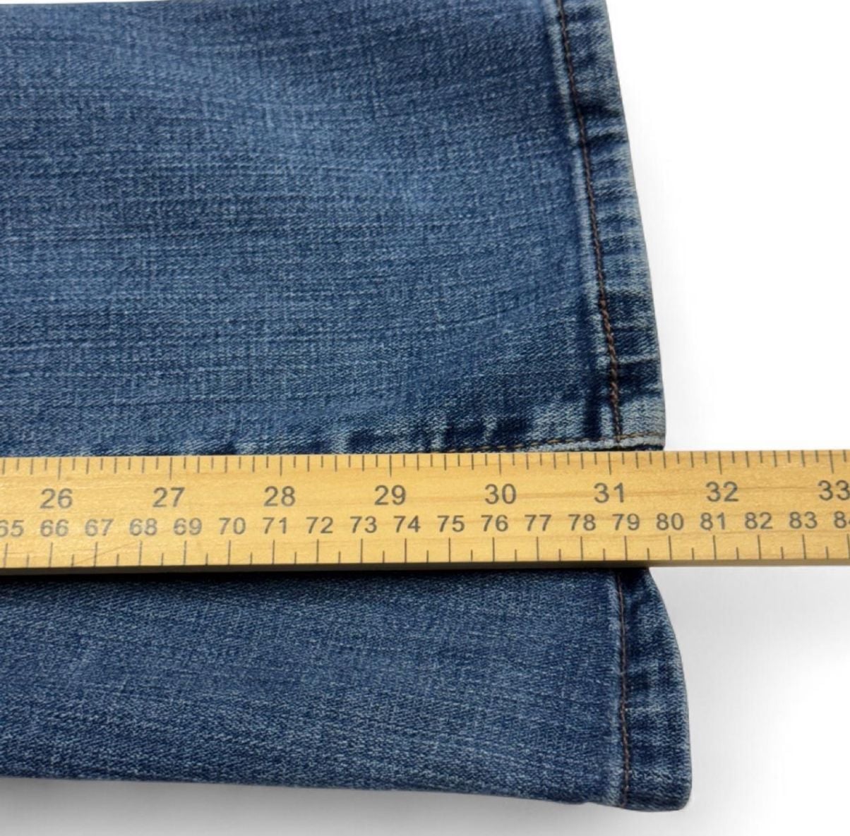 Levi's 542 Flare Jeans Size 10 Medium Blue Denim 7