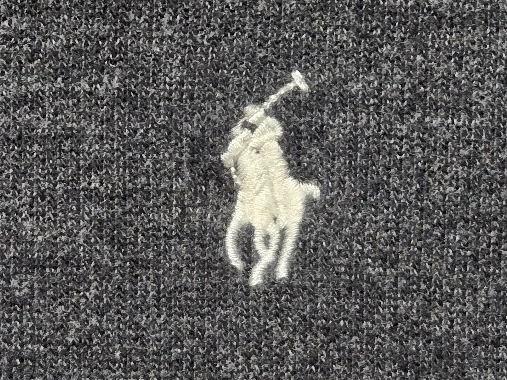 Polo Ralph Lauren 1/4 Zip Pullover Sweater Size M Dark Gray 5
