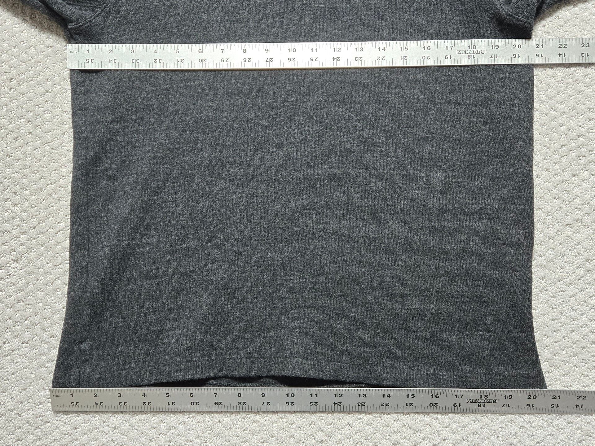 Polo Ralph Lauren 1/4 Zip Pullover Sweater Size M Dark Gray 6