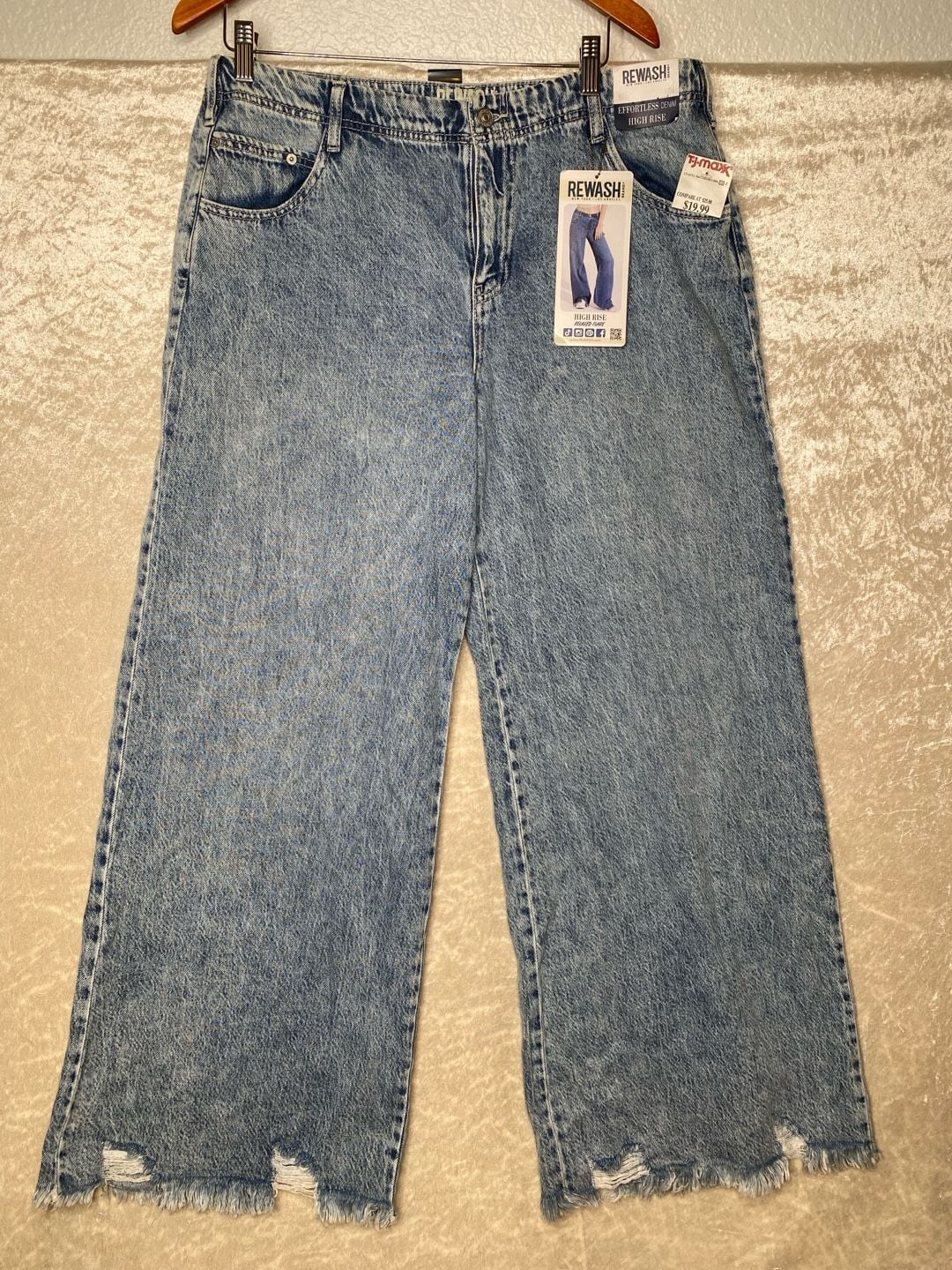 Rewash High Rise Flare Jeans 2