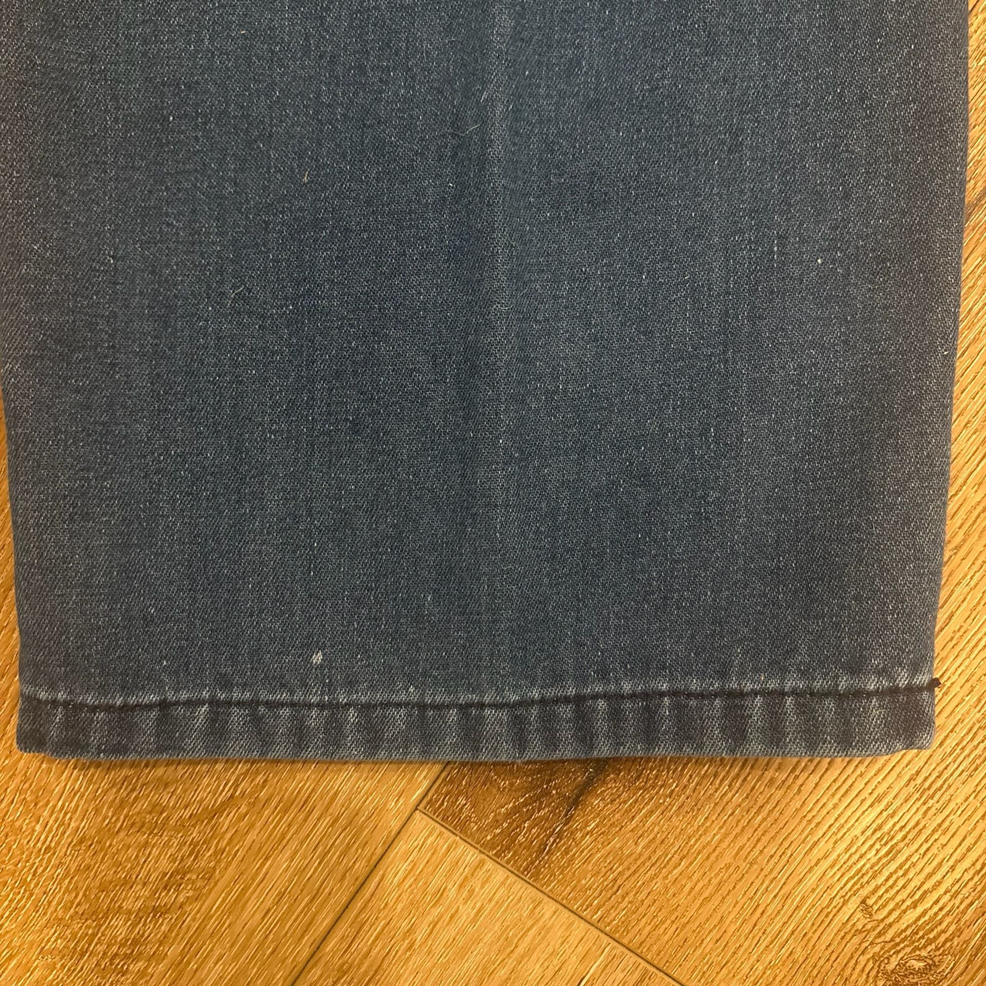 Vintage Sears Roebucks Carpenter Jeans 38x30 Dark Wash Denim Pants Workwear 90s 14