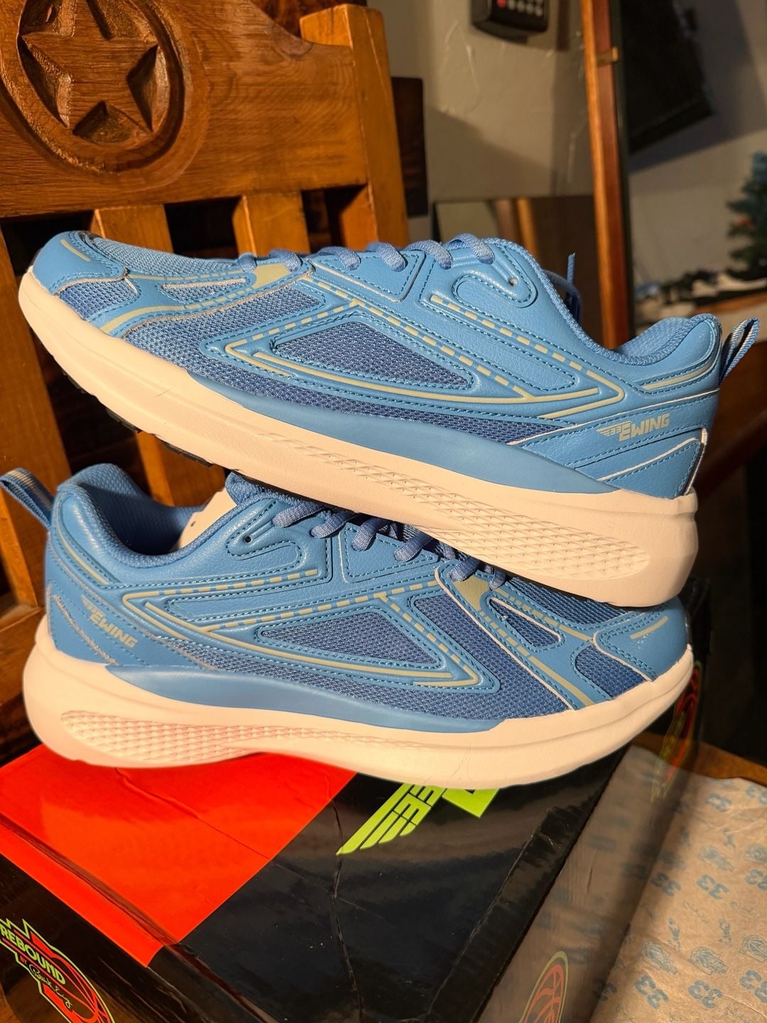 Ewing Athletics Rebound Fastbreak Runner Size 10.5 Azure Blue 2