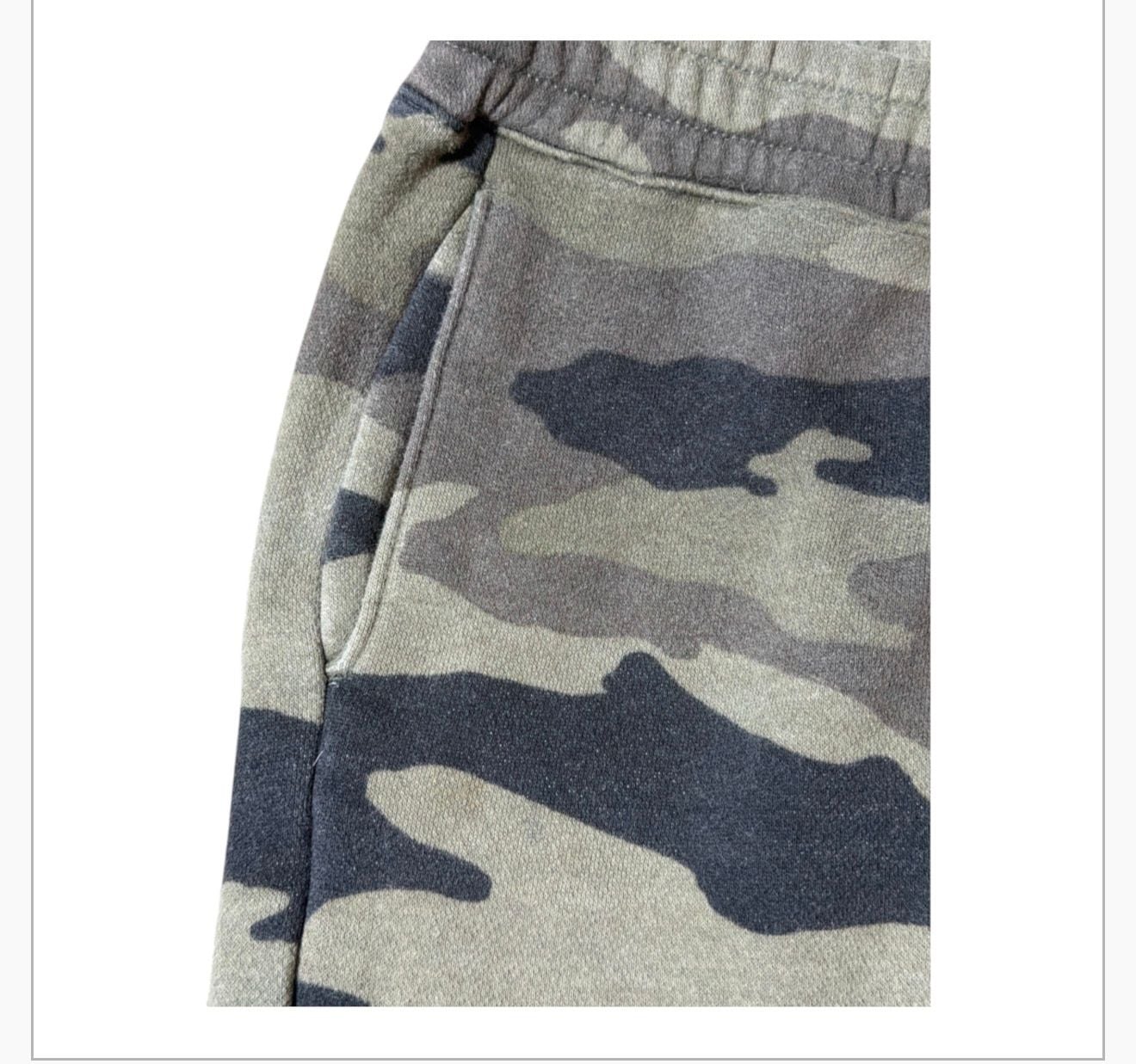 Abercrombie Kids Camo Sweatpants Size 9/10 Green Joggers 6