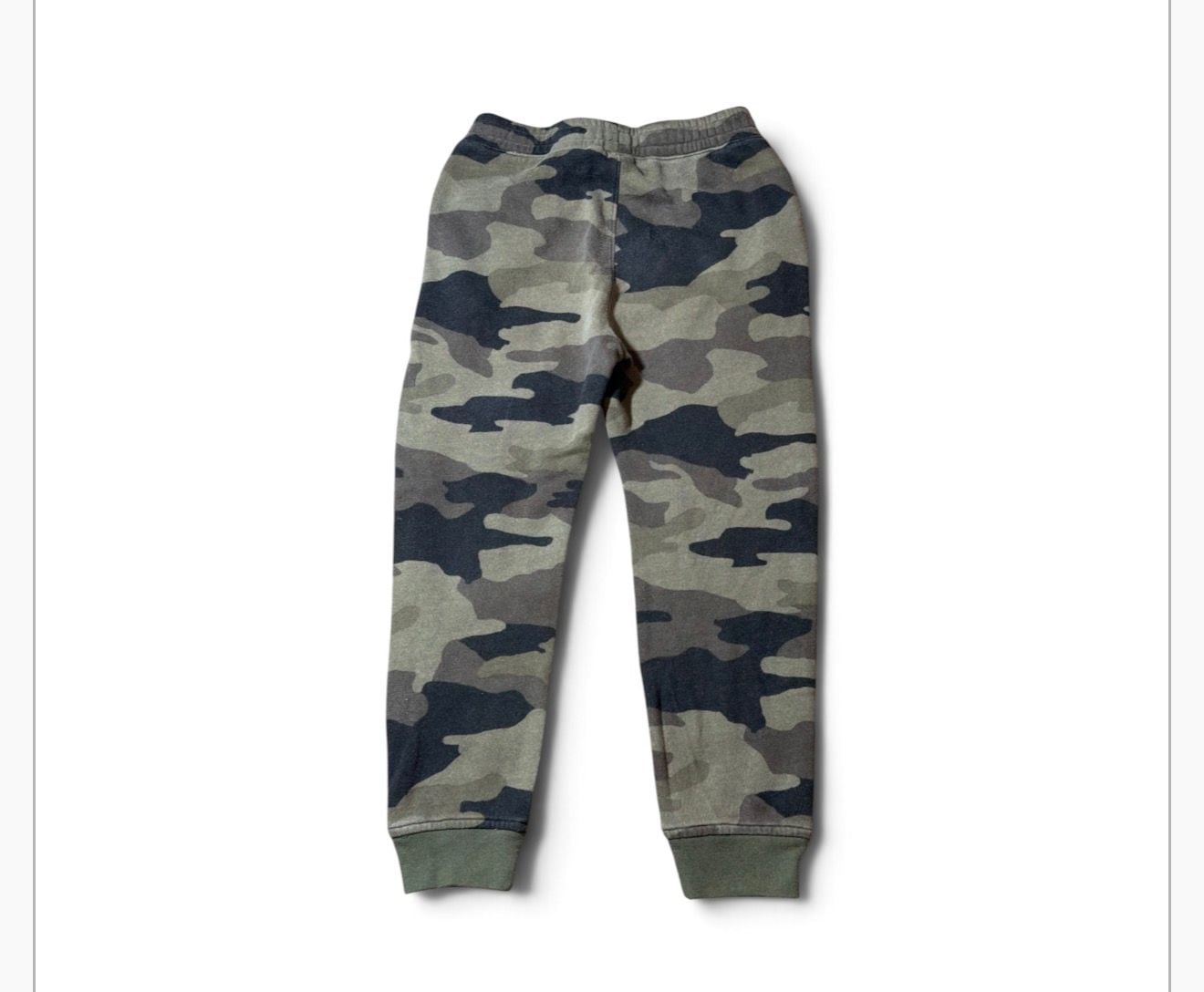 Abercrombie Kids Camo Sweatpants Size 9/10 Green Joggers 7