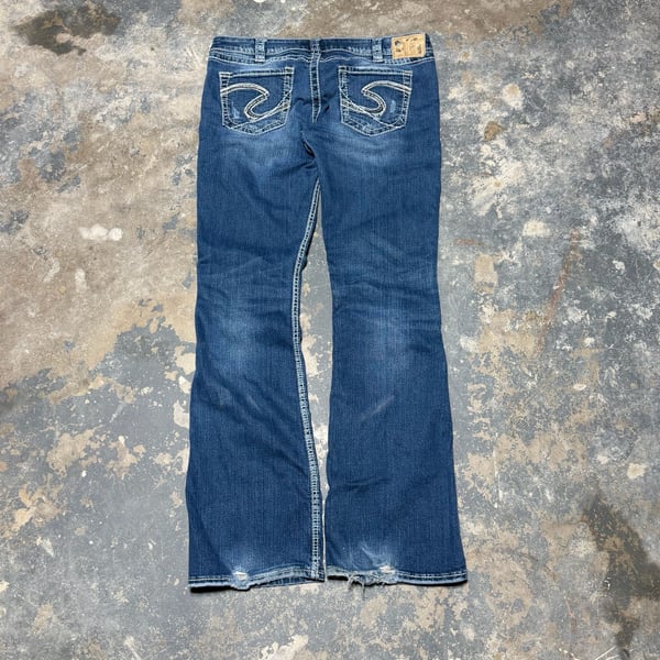 Silver Jeans Co. Suki Bootcut Jeans Blue Denim