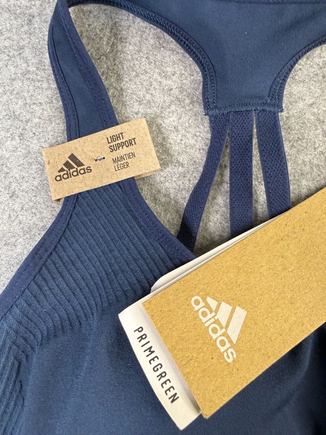 Adidas Aeroknit Sports Bra Size XS Blue Green 2 Pack Lot 2