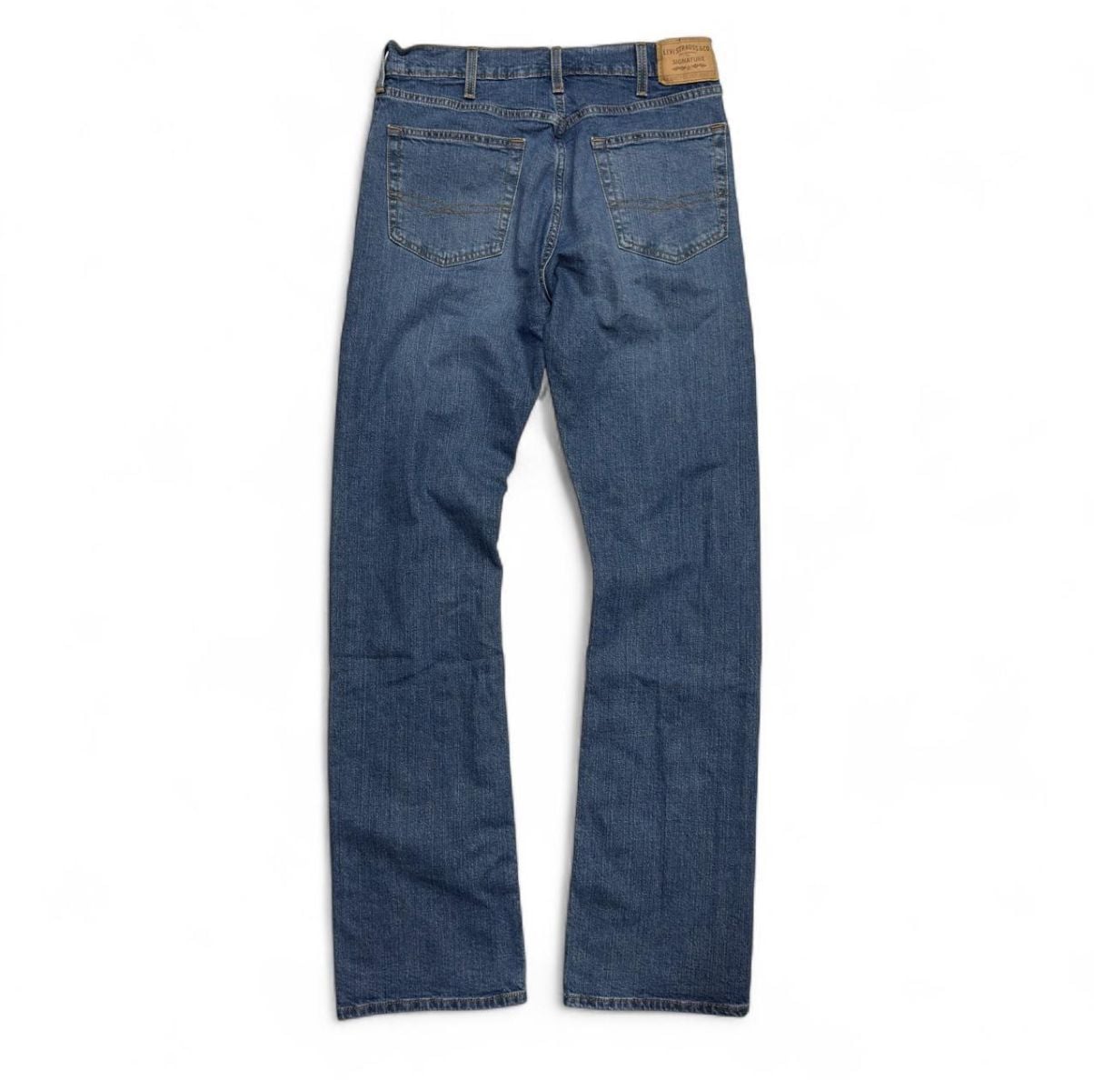Levi Strauss Signature Bootcut Jeans Blue Denim 3