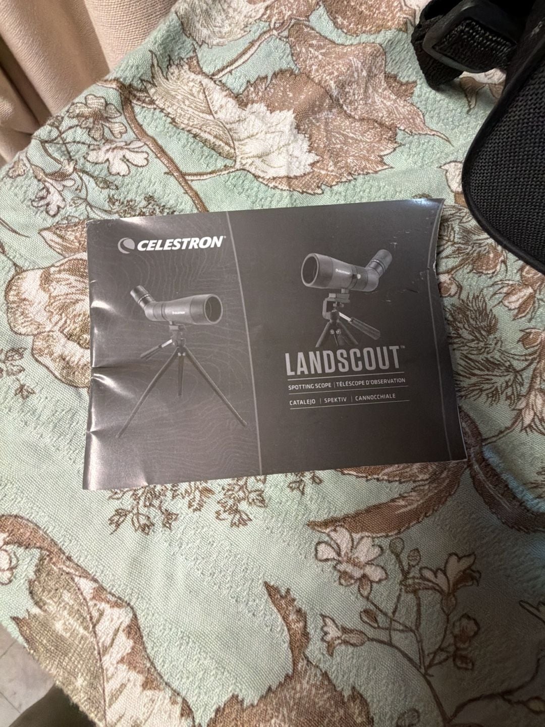 Celestron LandScout 50-60mm Spotting Scope with Case and Manual 1
