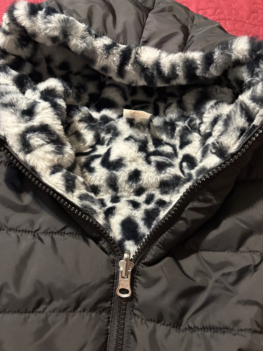 Wonder Nation Puffer Jacket Size 12M and infant shirt lot 7