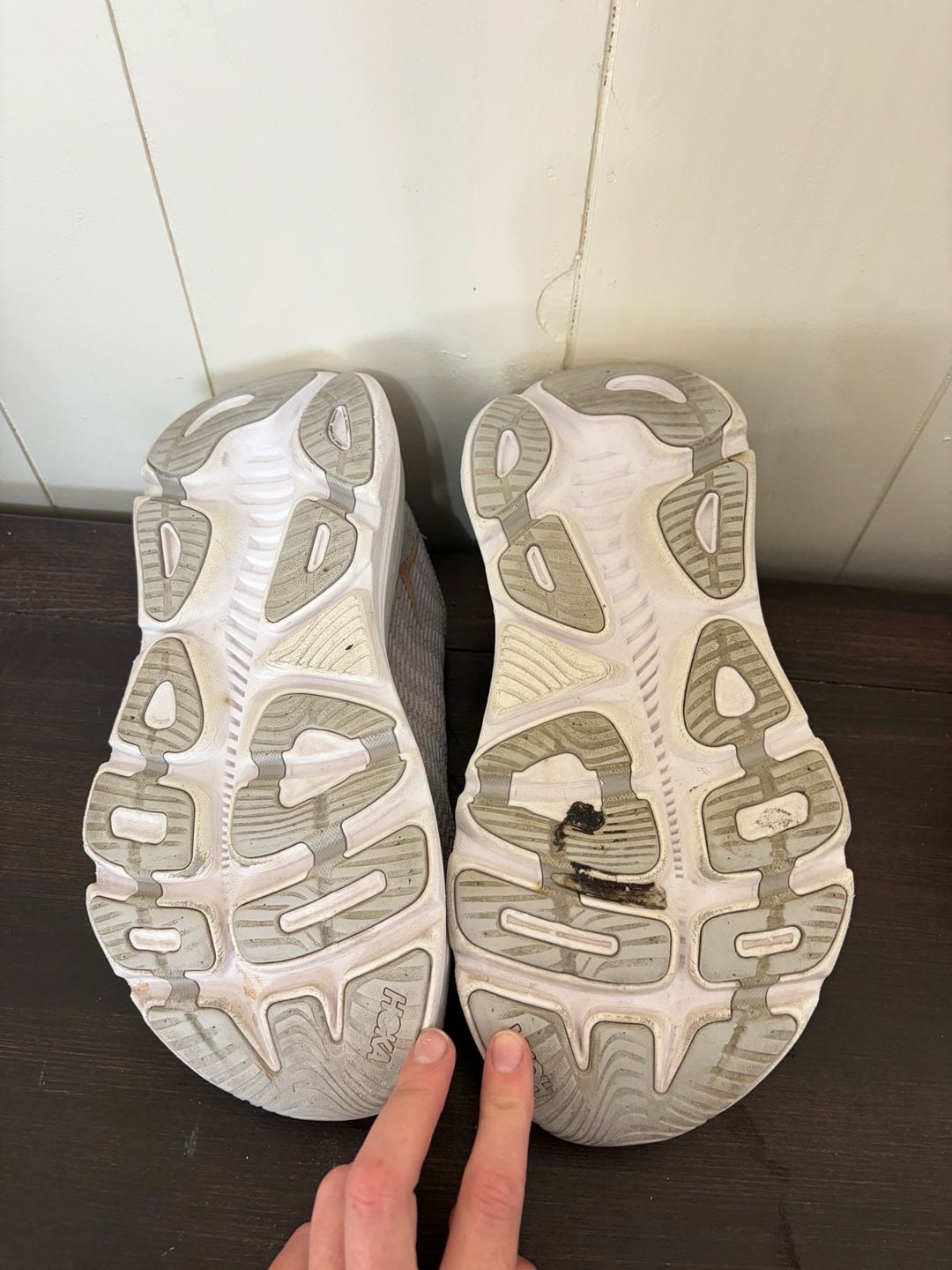 Hoka womens Bondi 8 Running Shoes, Oat Milk/Barley, US 8.5 D 8