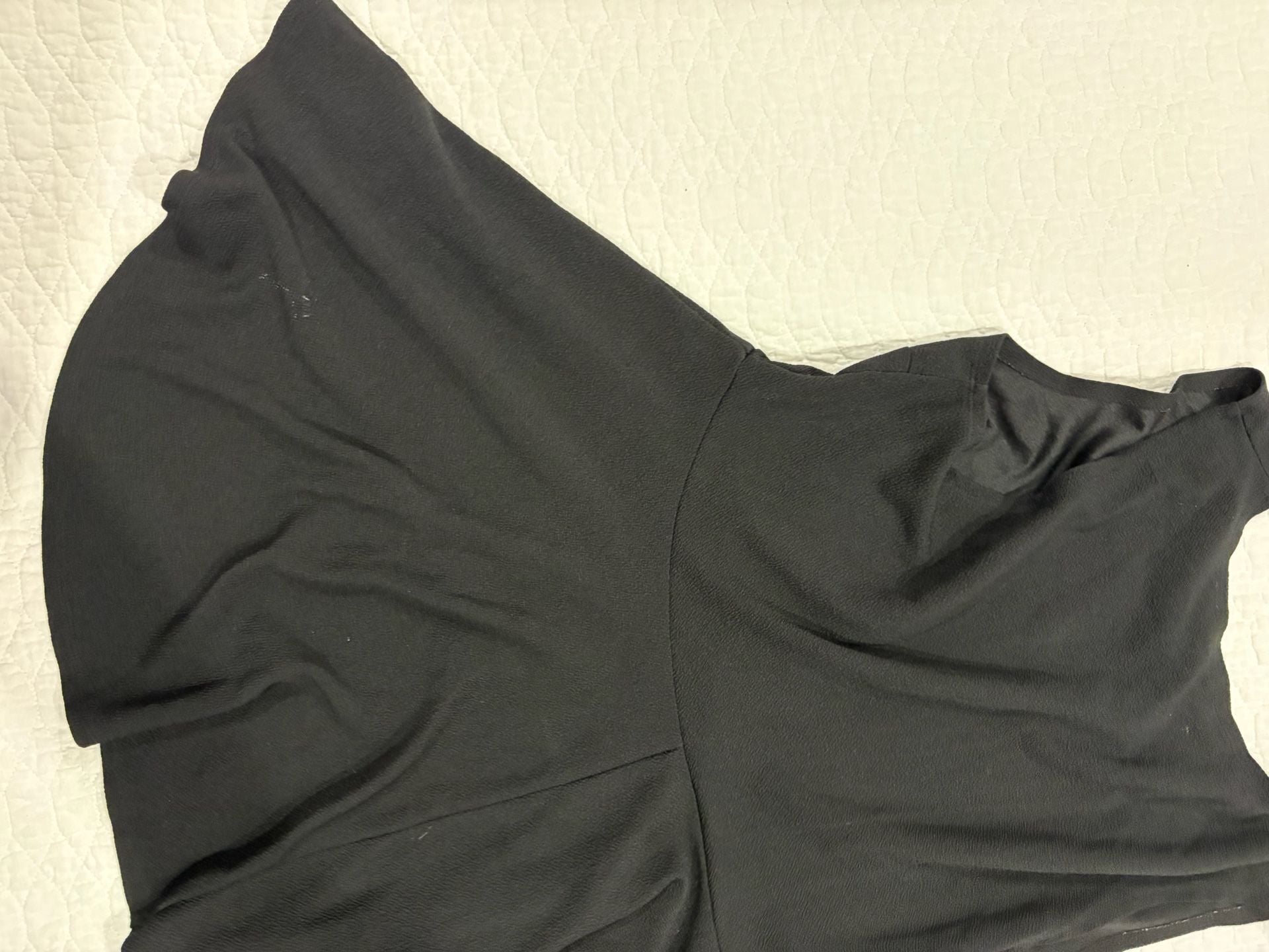 Cleo Women’s Black Sleeveless Fit & Flare Peplum Dress Size 2X 7
