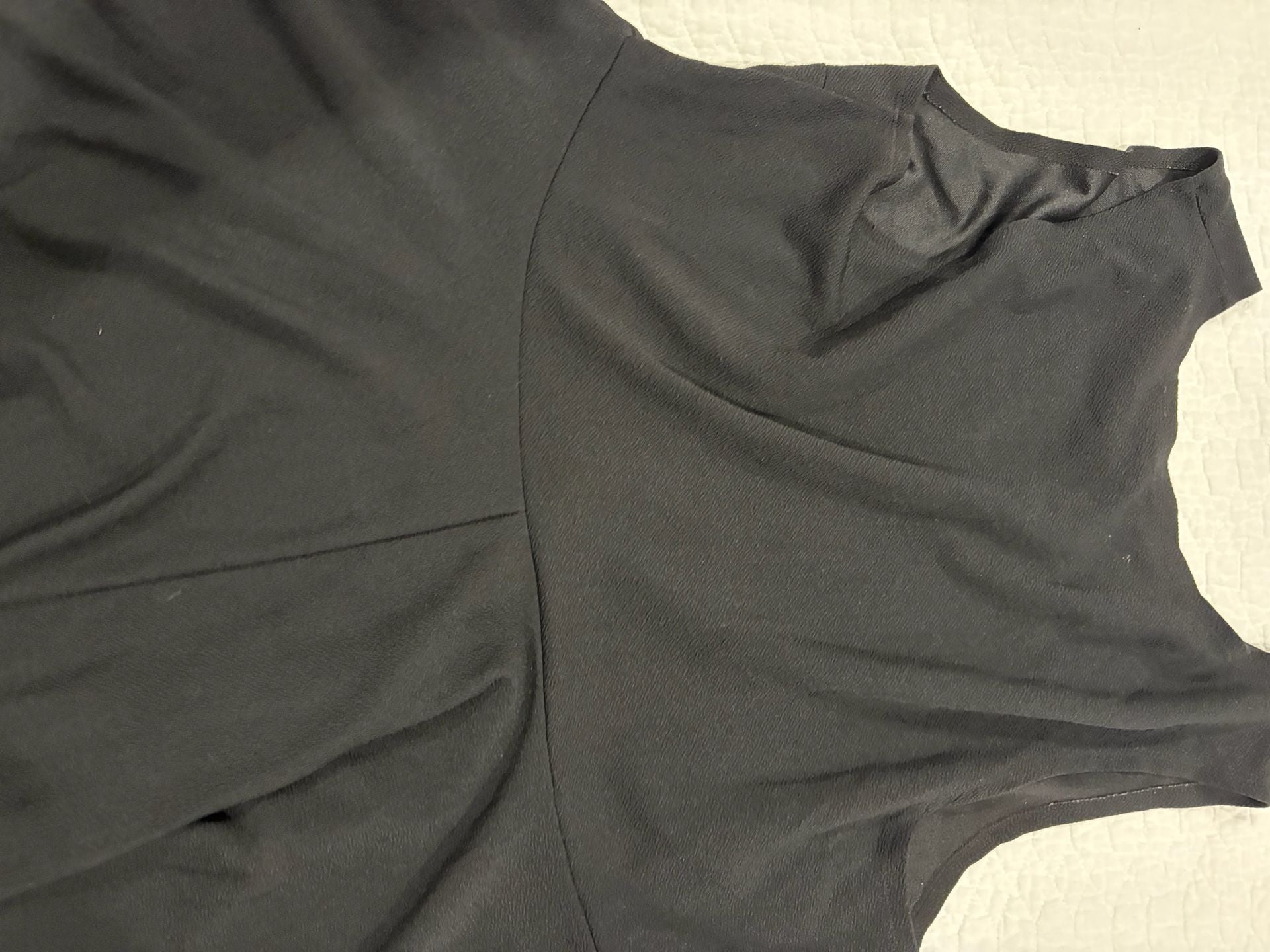 Cleo Women’s Black Sleeveless Fit & Flare Peplum Dress Size 2X 9
