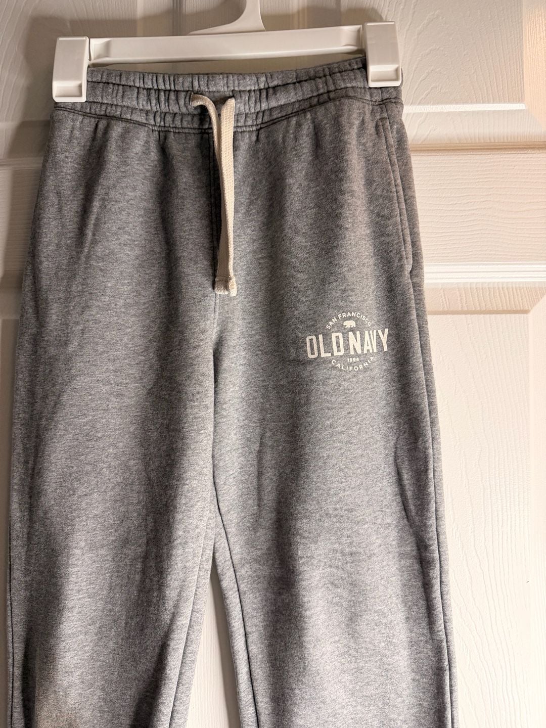 Old Navy Logo-Graphic Jogger Sweatpants Size L (10-12) Gray 3