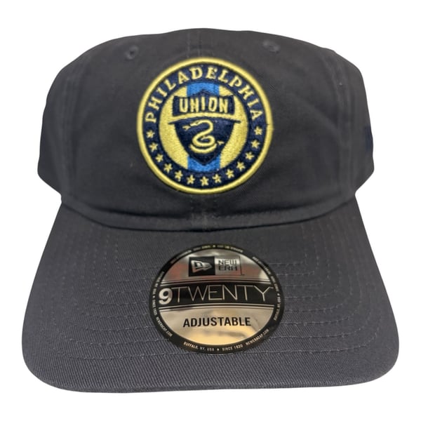 New Era Philadelphia Union 9TWENTY Adjustable Hat Dark Grey