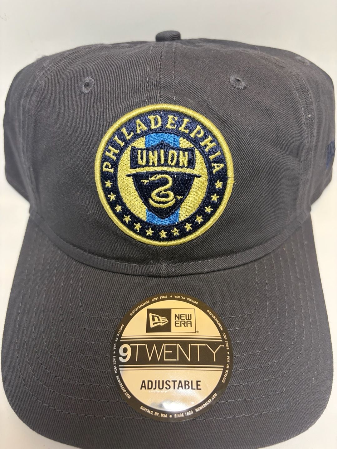 New Era Philadelphia Union 9TWENTY Adjustable Hat Dark Grey 4