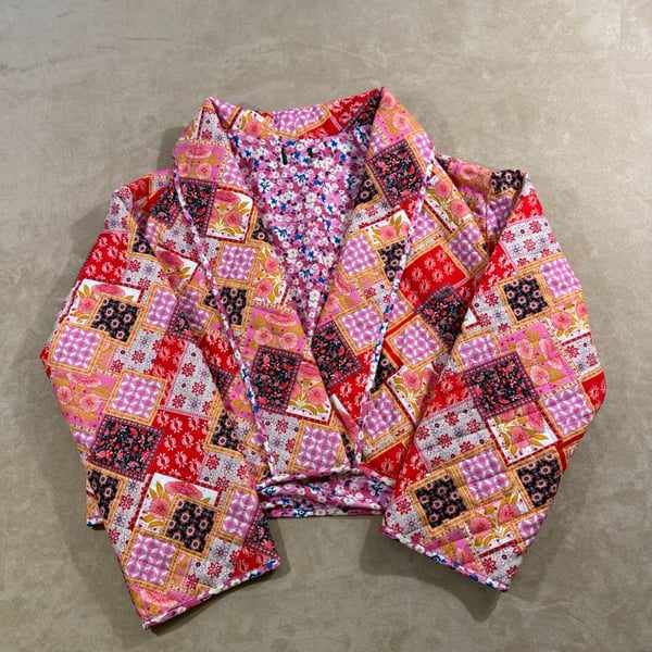 Quilted  Patchwork Jacket