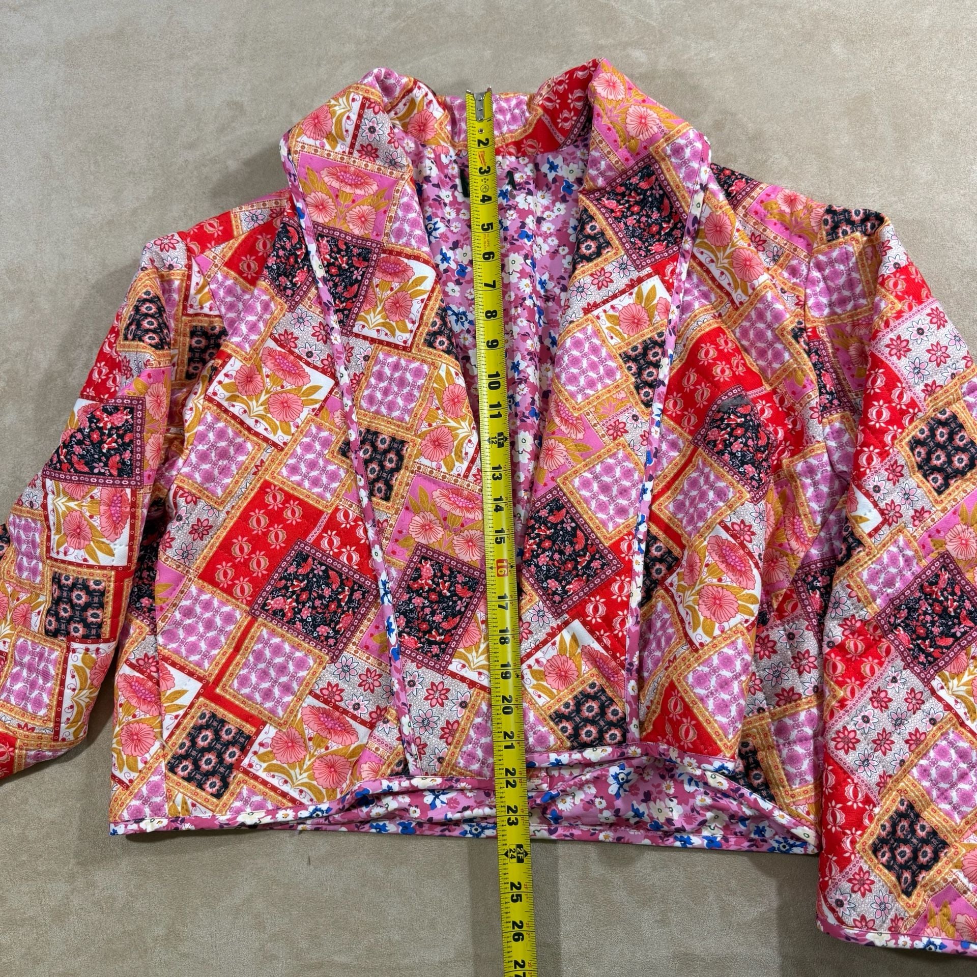 Quilted Patchwork Jacket 6
