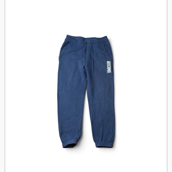 abercrombie kids Sweatpants Size 9/10 Navy Blue Logo Joggers