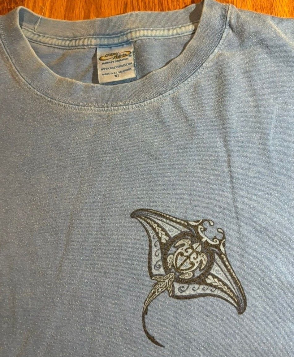 Authentic Cozumel Mexico T Shirt Colorful Dolphin Single Stitch Mens 2XL 3