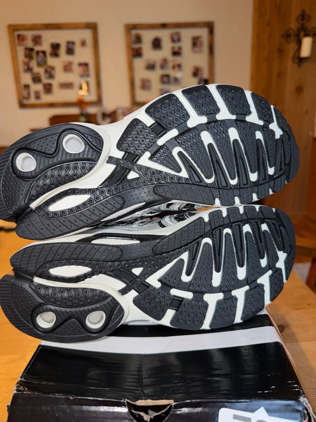 Adidas Adistar Control 5 W Size 6.5 Black Silver Metallic Sneakers 7