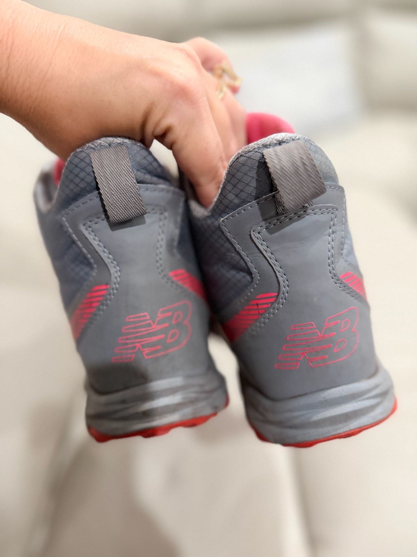 New Balance 700v1 Size 5 Gray Pink Hiking Shoes 5
