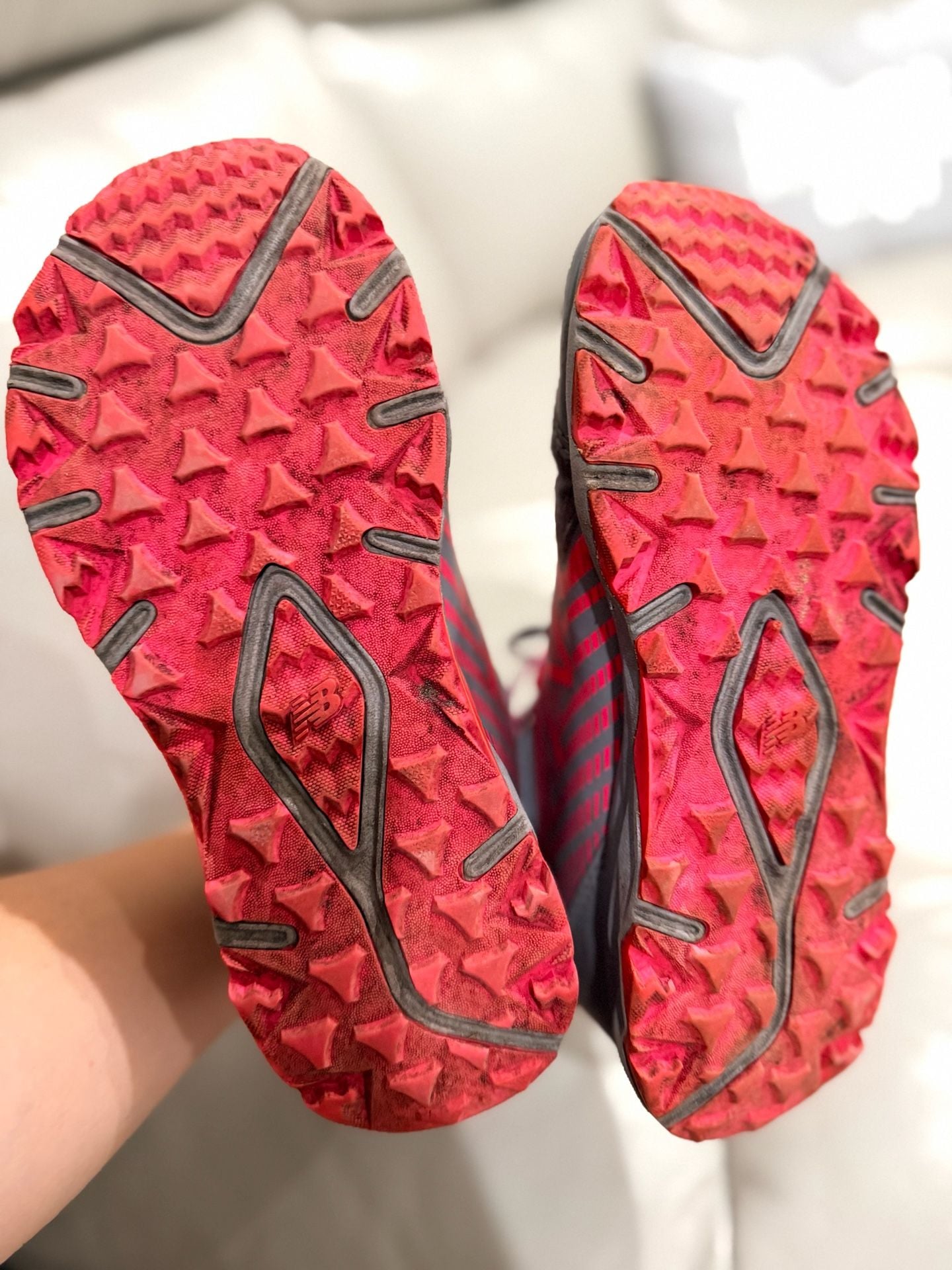 New Balance 700v1 Size 5 Gray Pink Hiking Shoes 6