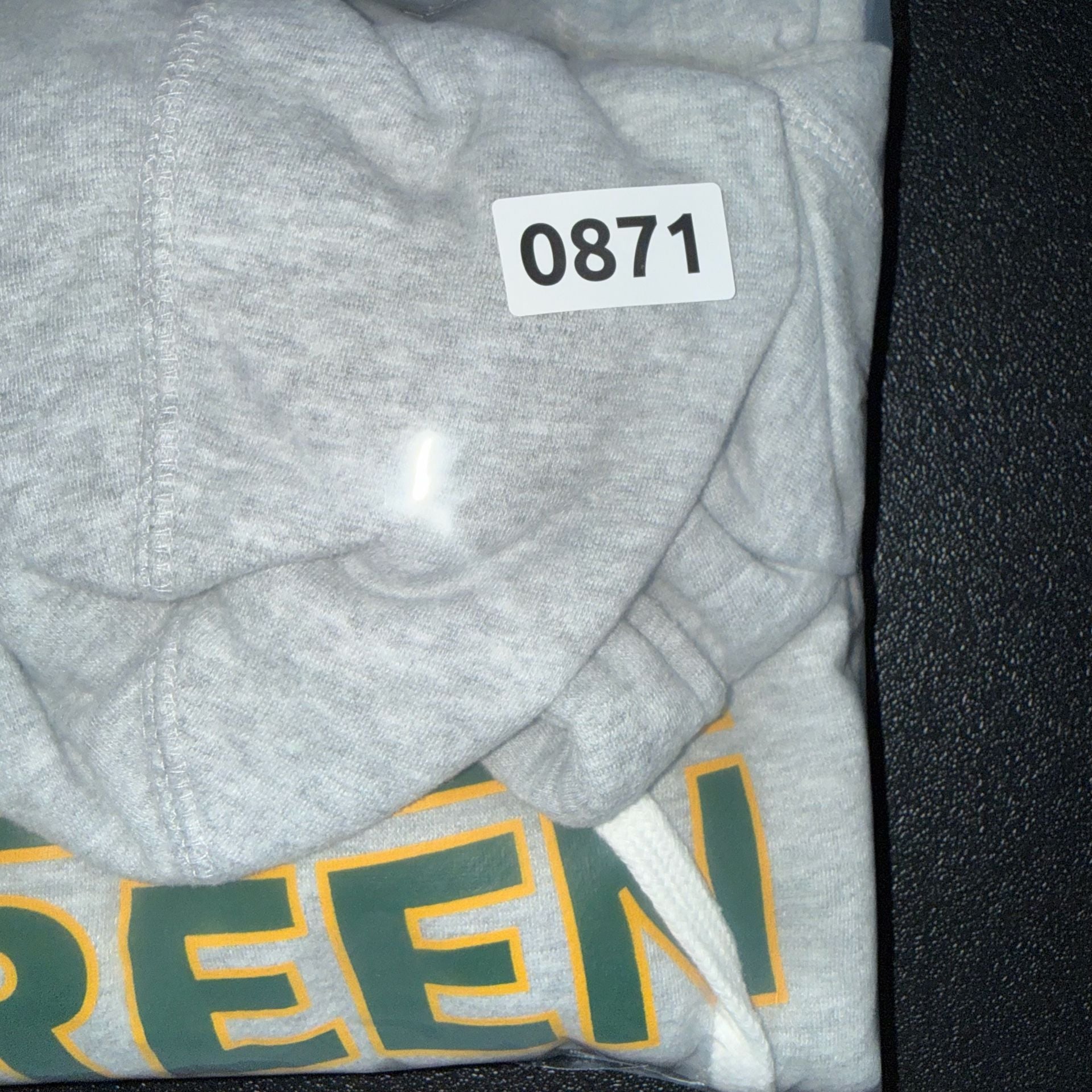 Green Bay Packers Woman’s Hoodie Size S Gray Pullover 8