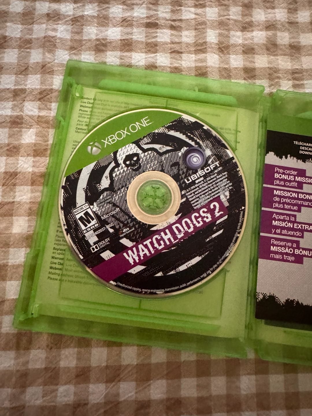 Ubisoft Watch Dogs 2 Xbox One Game 3