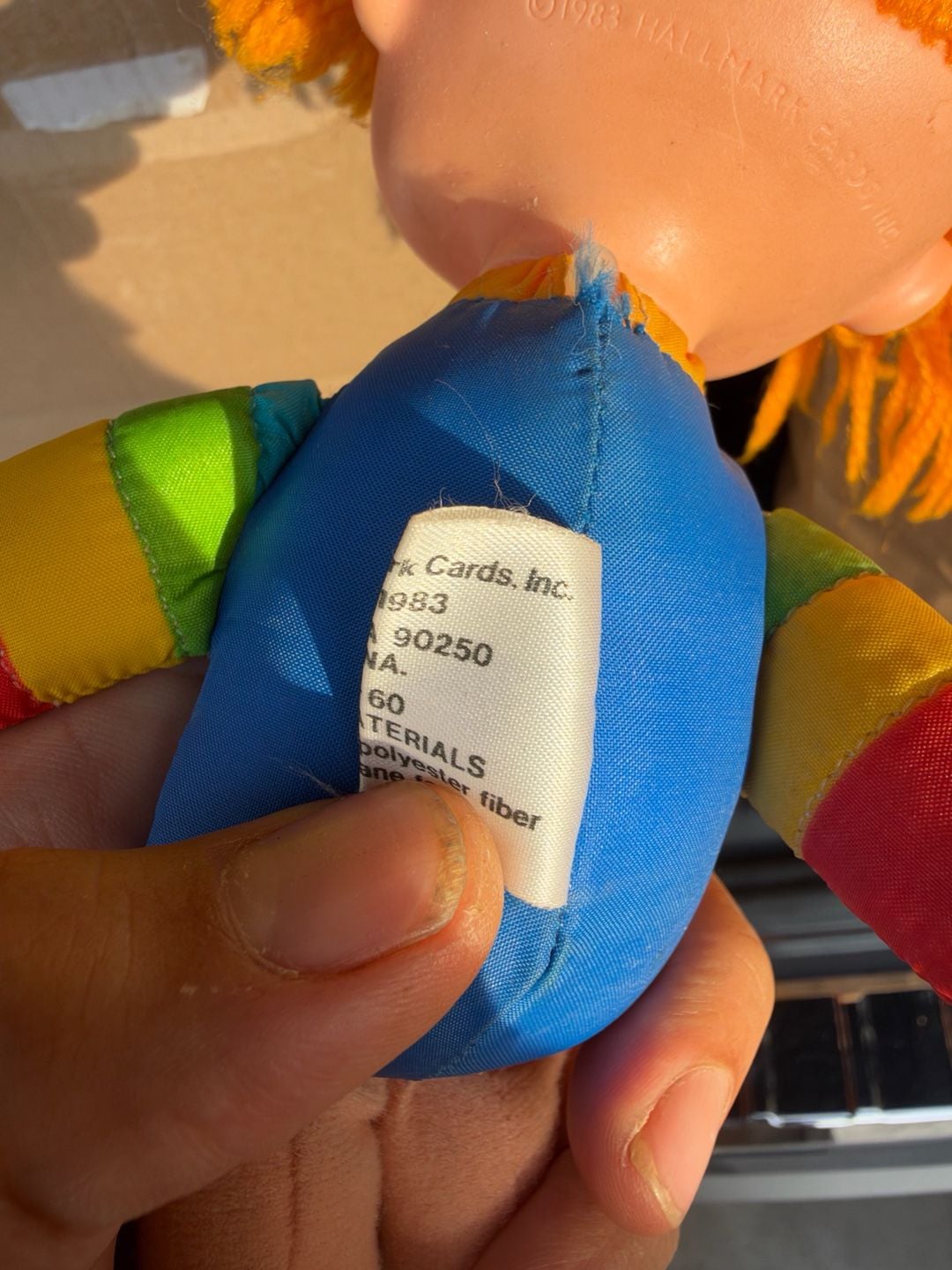Mattel Rainbow Brite Doll 1983 Hallmark Vintage 4