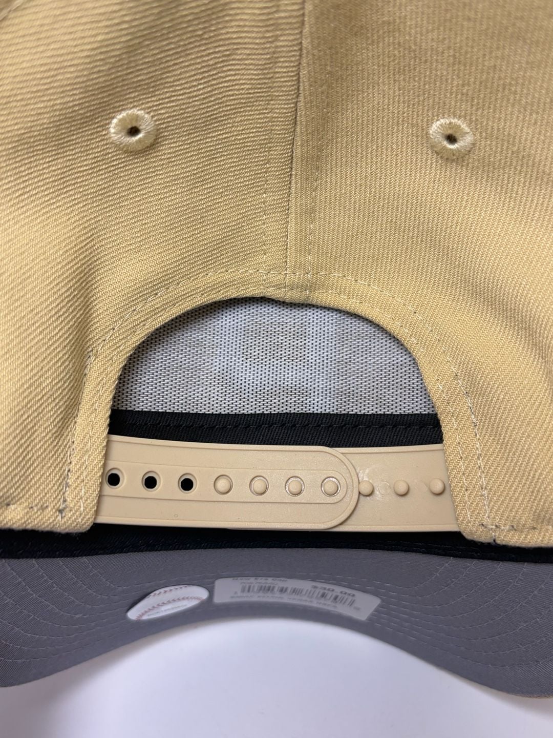New Era Pittsburgh Pirates 9FORTY A-Frame Adjustable Hat Khaki 7