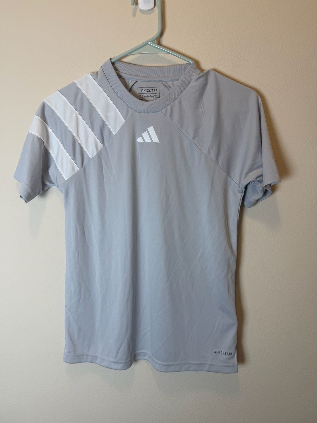 Adidas Fortore 23 Jersey Size 11-12Y/152 Grey 2