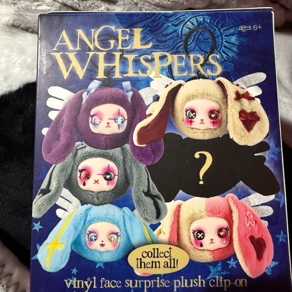 Angel Whispers Vinyl Face Surprise Plush Clip-On