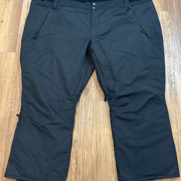 Snow Country Outerwear Snow Pants Size 5XL Black Ski Winter