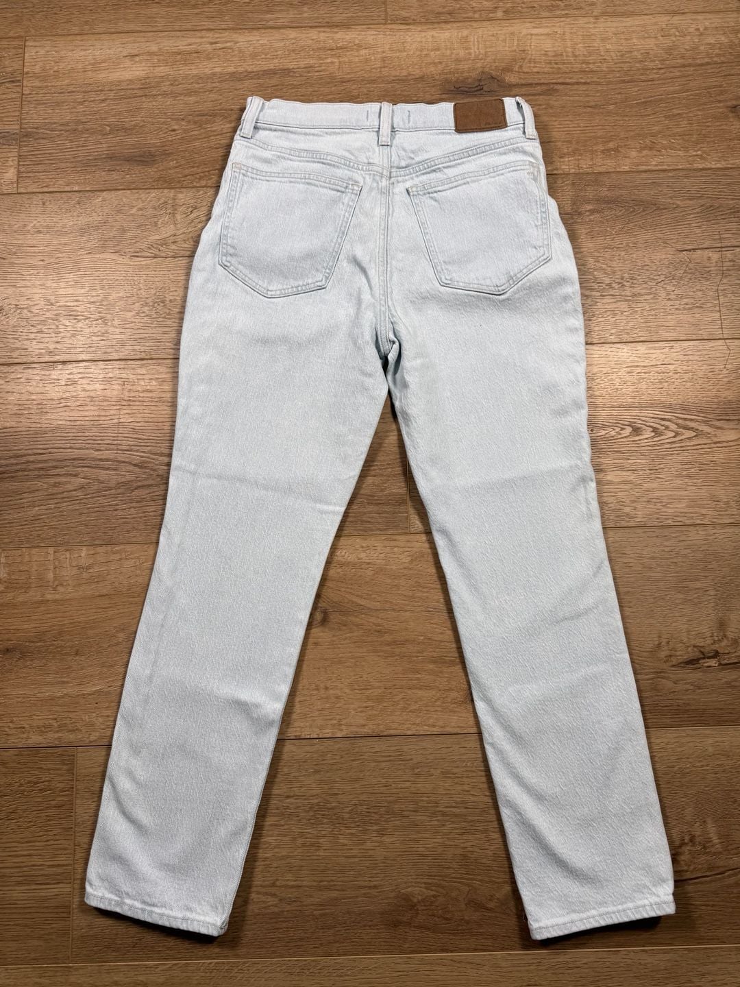 Madewell The Perfect Vintage Jeans Light Wash High Rise Tapered Size 28 10