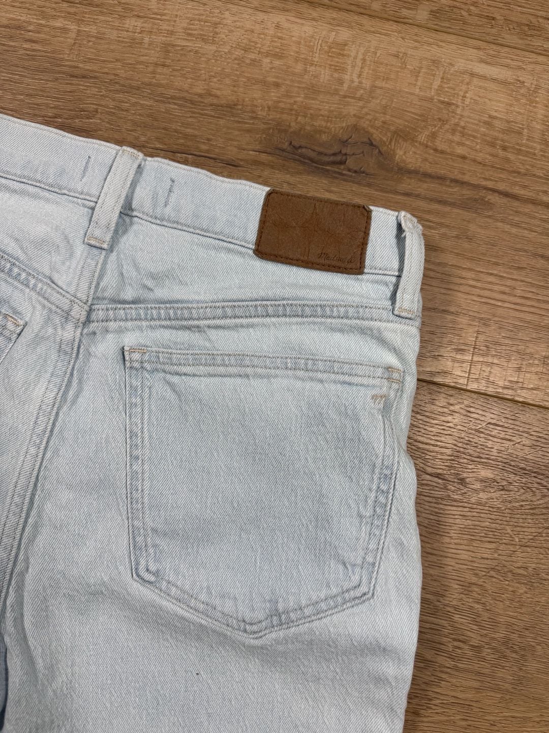 Madewell The Perfect Vintage Jeans Light Wash High Rise Tapered Size 28 12