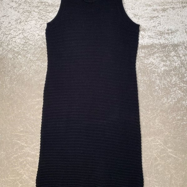 Time and Tru Knit Dress Size XL Black