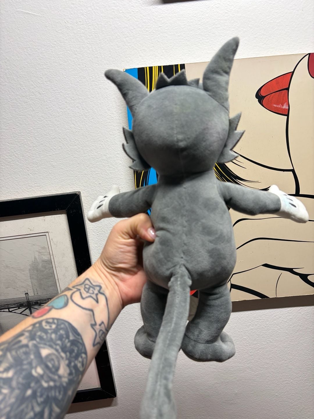 Universal Studios The Simpsons Scratchy Cat 12 Inch Plush 4